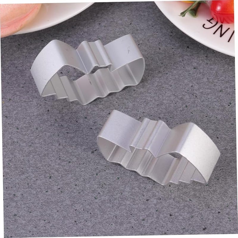 Aluminum Alloy Halloween Cookie Cutters Set Ghost Pumpkin Bat Baking Molds - Image 4